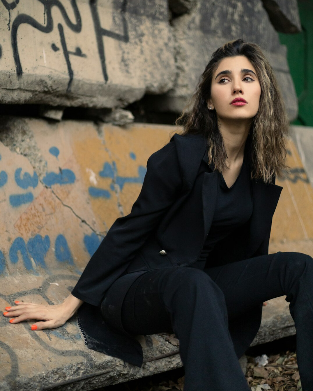 Portrait of a professional woman in a blazer